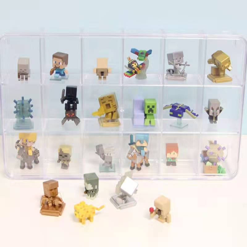 Mô Hình Nhân Vật Steve Creeper Trong Game Minecraft Mini Dễ Thương