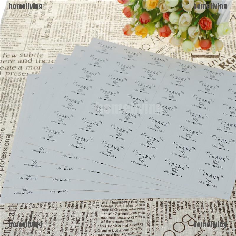 ❀❀ Bộ 210 Miếng Dán In Chữ Thank you Xinh Xắn