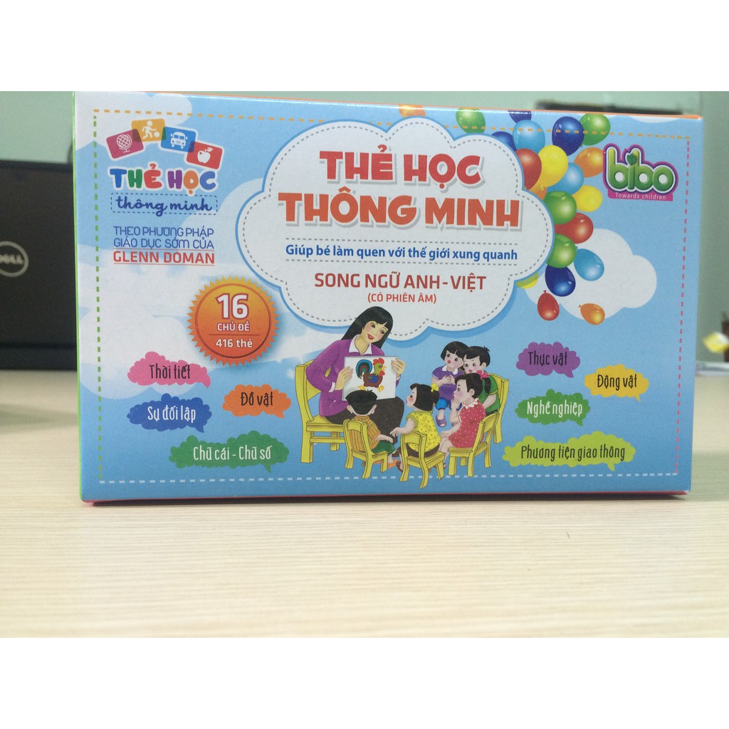 Combo sỉ 6 Bộ thẻ học thông minh