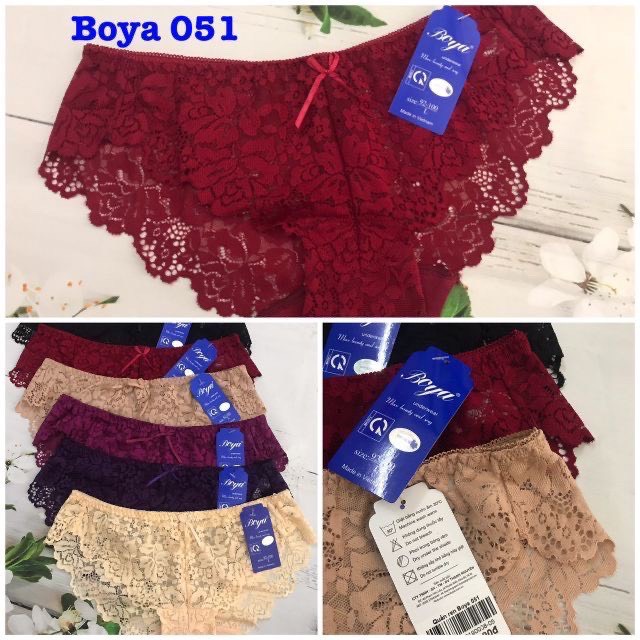 Quần Lót Ren Nữ Boya Sexy Cao Cấp, Hàng Quảng Châu
