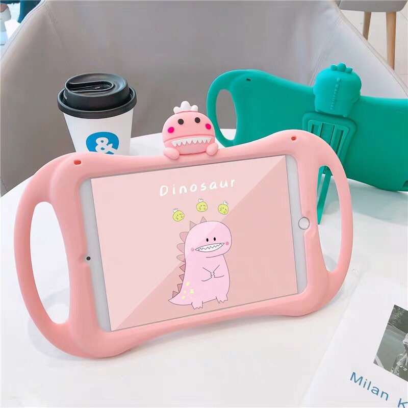 Ốp Silicon Ipad Hình Khủng Long Chống Va Đập | BigBuy360 - bigbuy360.vn