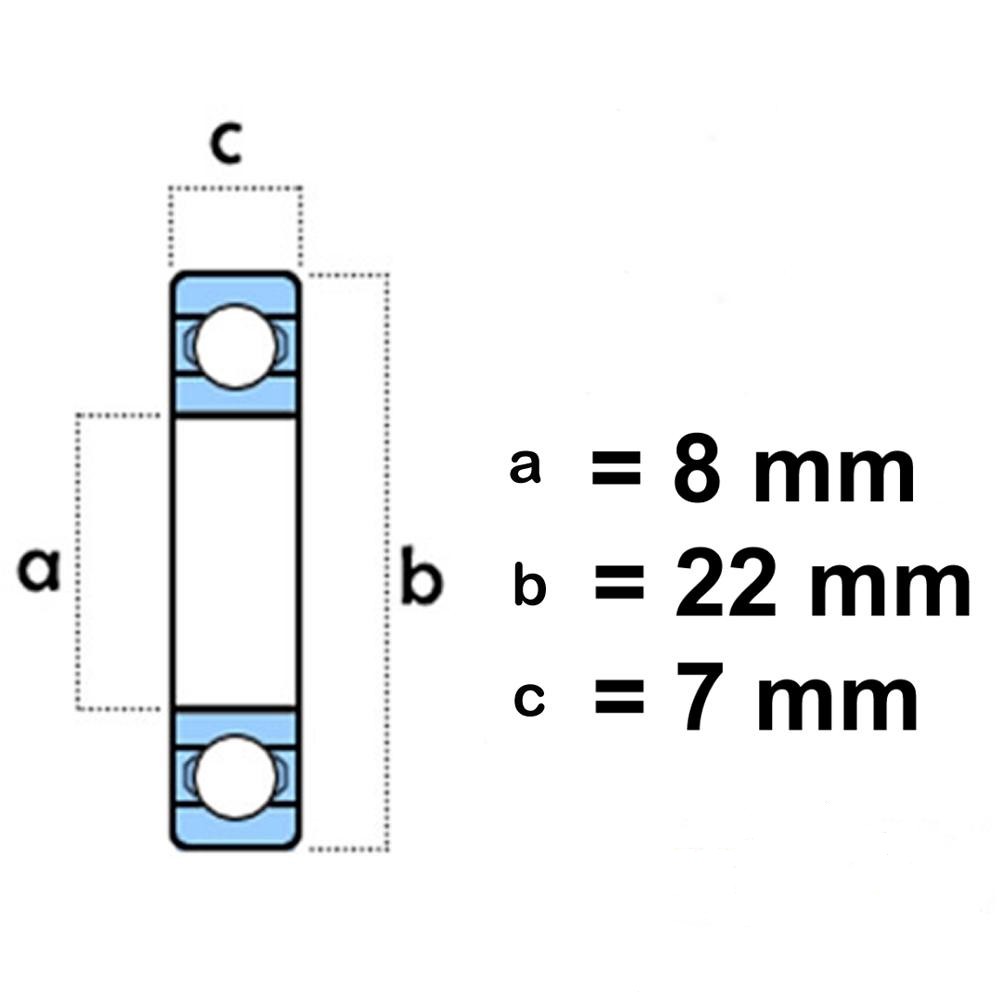 Ball bearing, vòng bi cho trục xoay
