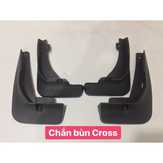 Toyota Corolla Cross bộ 4 miếng chắn bùn nhựa đen dẻo kèm ốc vít, chắn bùn Cross