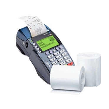 50 cuộn Giấy In Nhiệt K57 Cho Máy Cà Thẻ, Pos cầm tay/ Shoppee food/ Grab food 57x38