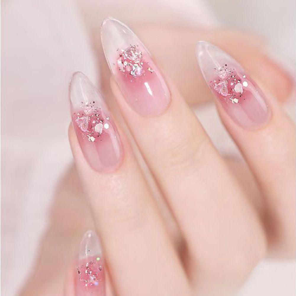 Hộp Vỏ Sò Lục Giác Lấp Lánh Trang Trí Móng Tay|Phụ Kiện Trang Trí Móng Tay Nghệ Thuật