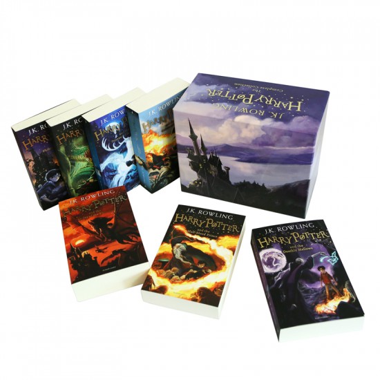 Bộ truyện Ngoại văn Tiếng Anh Harry Potter Box Set The Complete Collection