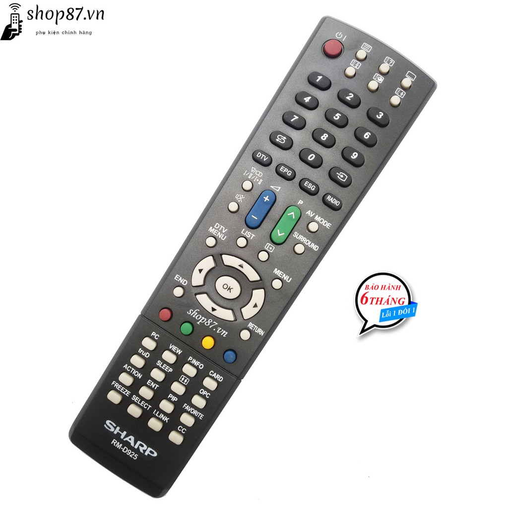 Điều khiển tv Sharp RM-D925