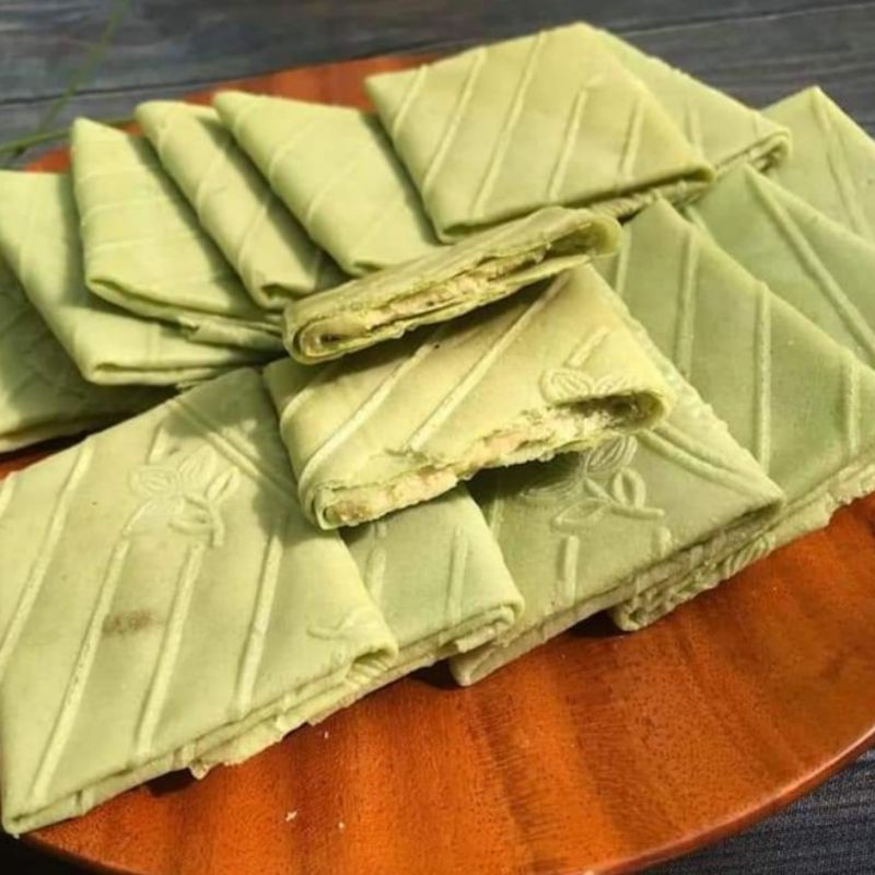 BÁNH KẸP LÁ DỨA ĐẬU XANH