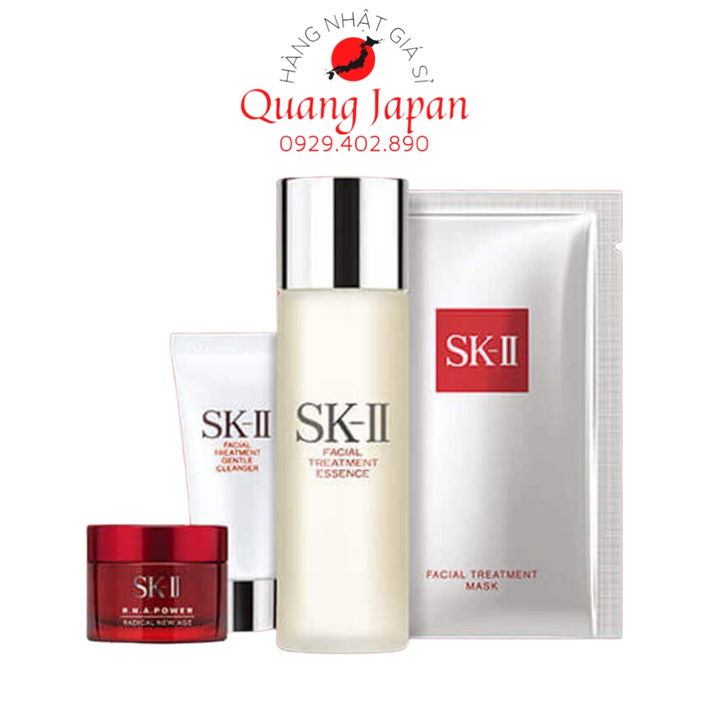 Set Dưỡng Da SK-II Facial Treatment Trial Kit 4 Món