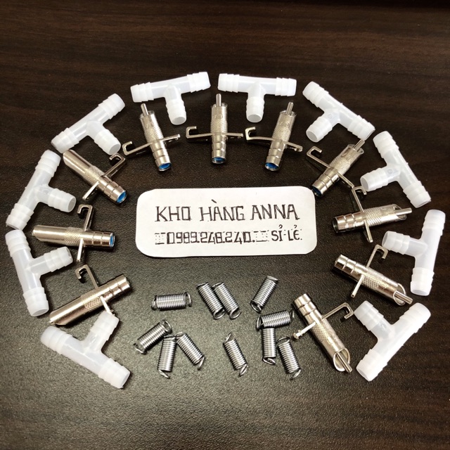 10 van vòi uống nước tự động nhỏ giọt cho thỏ và chuột hamsters- 10 bộ beck thỏ - núm uống nước thỏ chuột