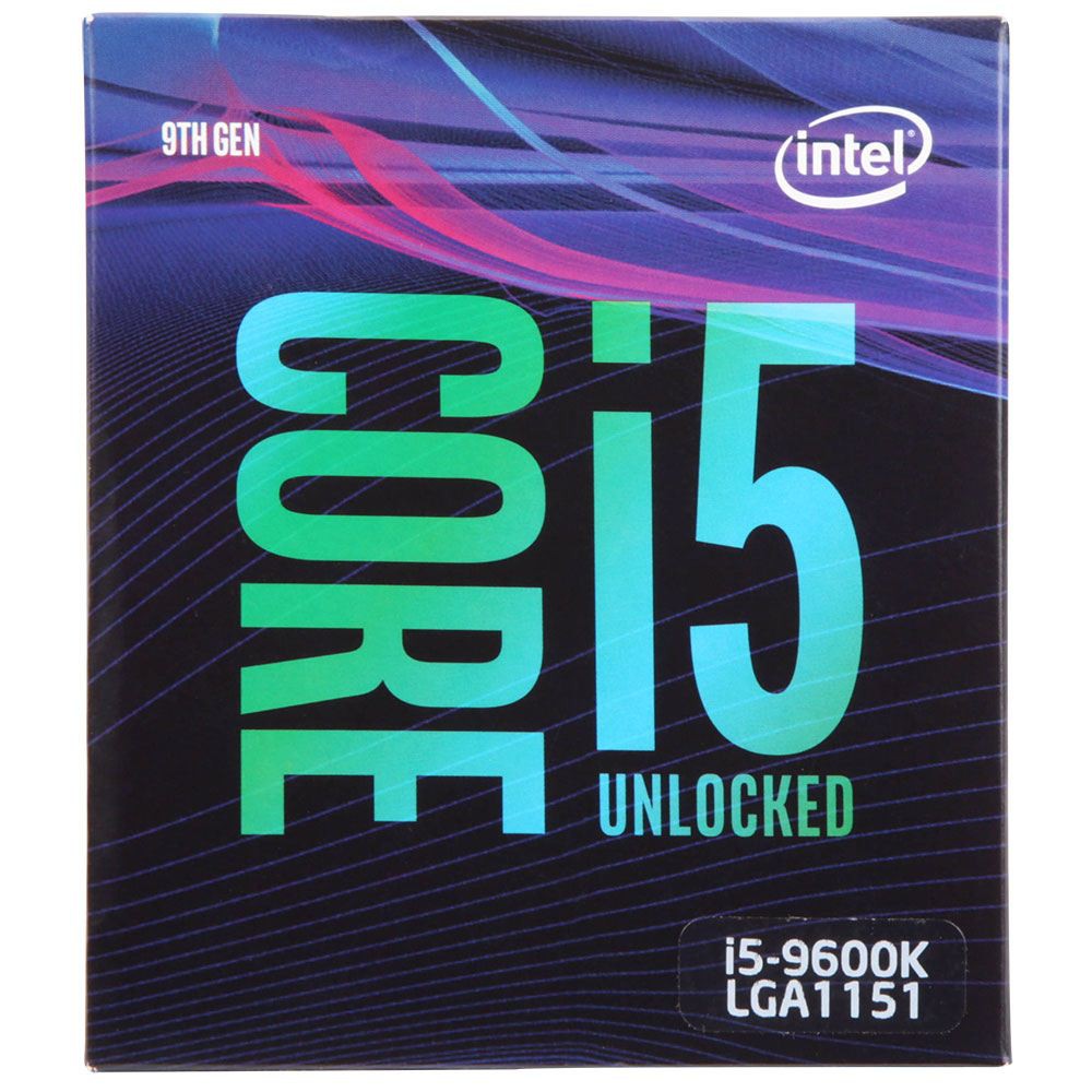 CPU Intel Core i5 9600K Box new
