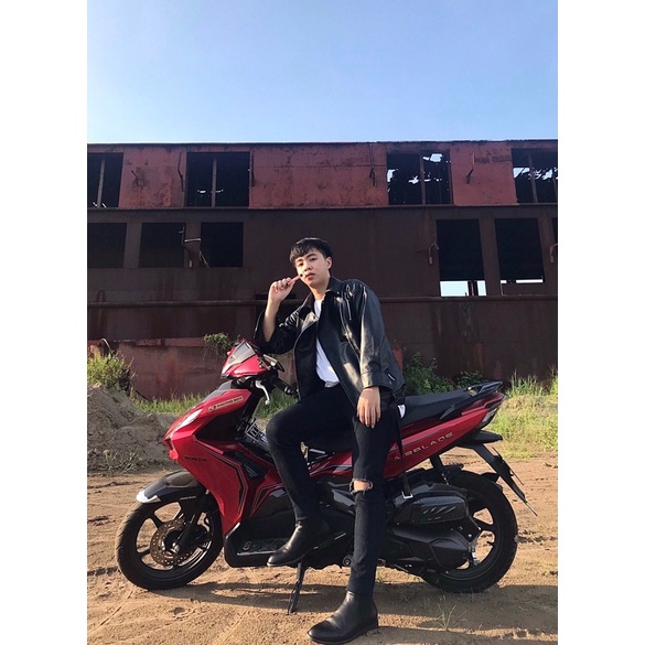 Áo khoác da hai lớp🌸FREESHIP🌸áo da hai lớp Bomber jackit cực hot👉ảnh thật cuối