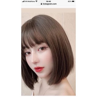 Tóc giả nguyên đầu vic thẳng