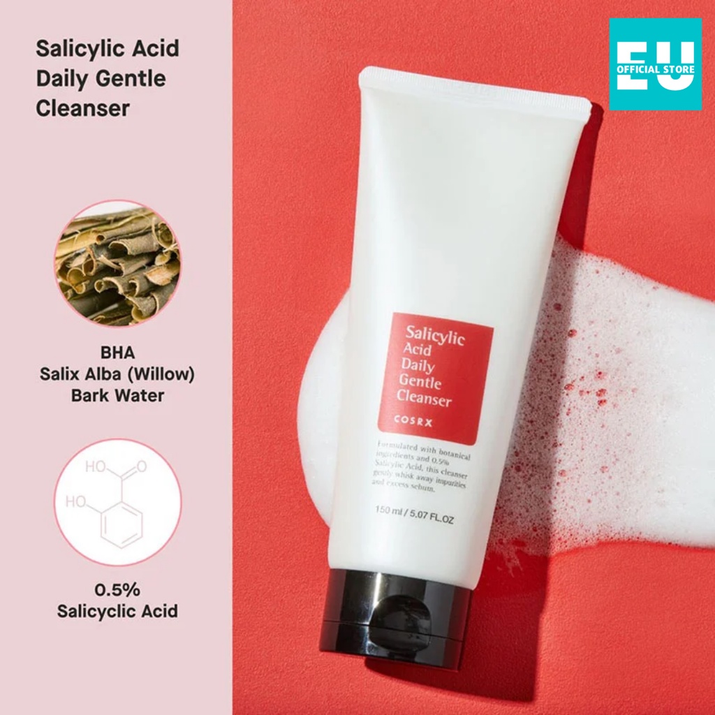 Sữa Rửa Mặt Cosrx Low PH Good Morning Gel Cleanser Dạng Gel Chiết Từ Dầu Cây Trà