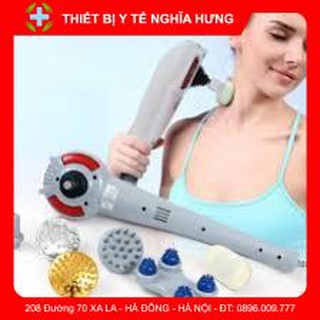 Máy Đấm Lưng 7 Đầu Xoa Bóp - Máy Massage Cầm Tay