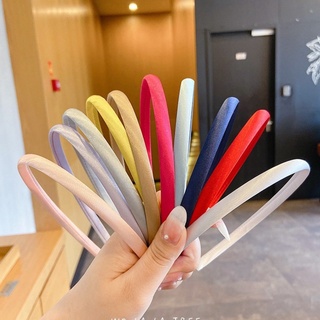 Băng Đô Cài Tóc Vải Satin Mỏng 1cm - 01PCS