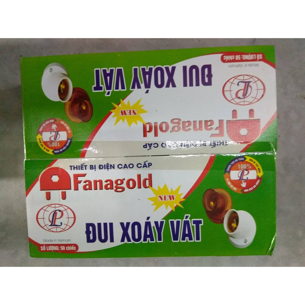 50 chiếc đui xoáy vát gắn tường ( 1 hộp )