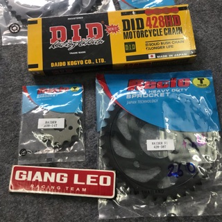 Nhông Sên Dĩa recto và sên did cho ex 150 raider fi winner