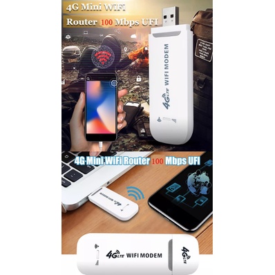 Bộ Phát Wifi 4G - Dongle 4G LTE USB thế hệ mới - Bộ phát wifi bằng SIM