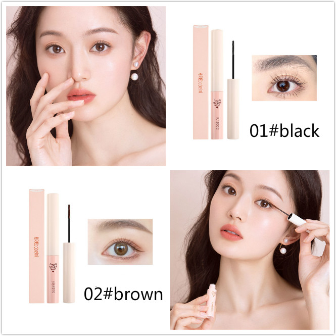 Mascara Qipin Berbeni Chống Thấm Nước Lâu Trôi Mềm Mịn Cho Người Mới Bắt Đầu