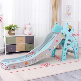 [Tặng Kèm Bể Bóng] Cầu Trượt Đồ Chơi Cho Bé