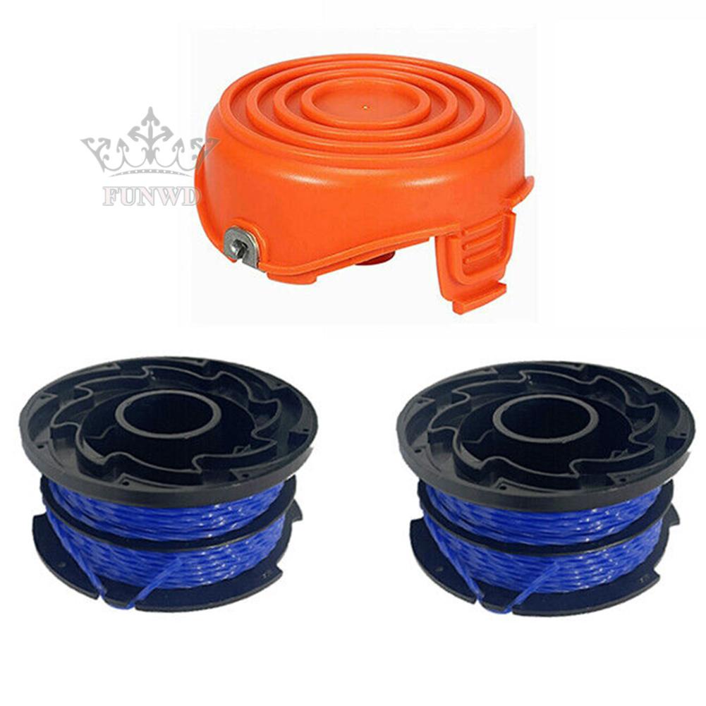 【FUNWD】Spool Line Useful 1.65mm/12.2M Accessories For Black&amp;Decker GL315 GL350