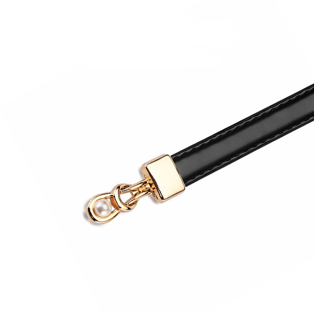 Thắt Lưng VANES1 Chất Liệu Da Pu Phối Kim Loại Phong Cách Retro