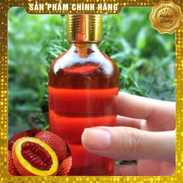 Tinh dầu gấc nấu thủ công nguyên chất 100%