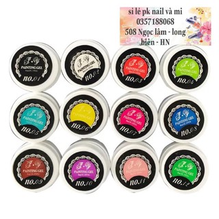 Gel vẽ 12 màu đặc cực đẹp