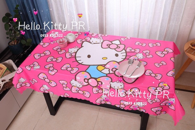 Khăn trải bàn Hello Kitty - Doremon Doraemon