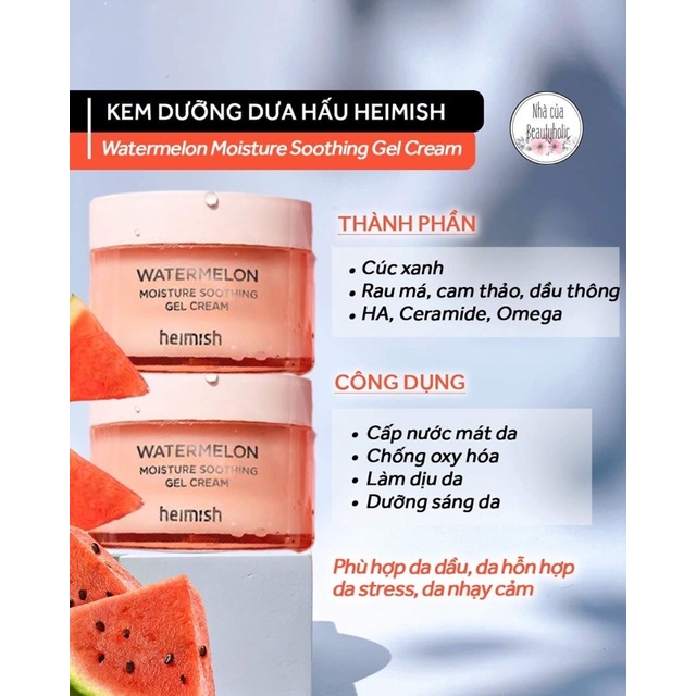 Kem dưỡng HEIMISH Moisture Surge Gel Cream