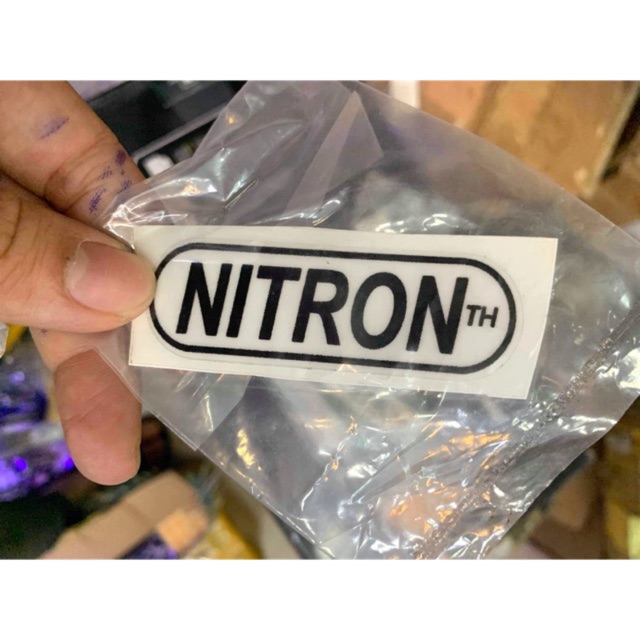 Tem logo chữ Nitron