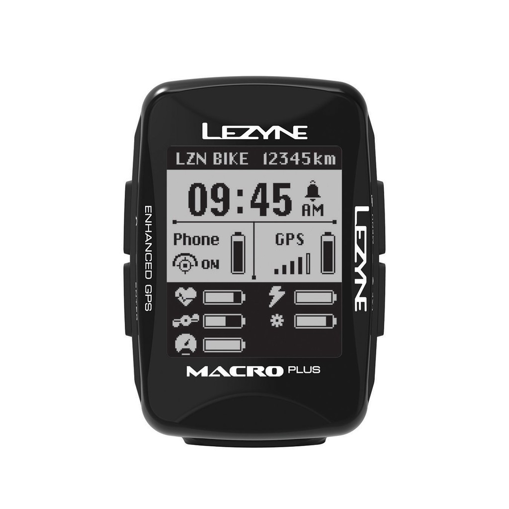 [CHÍNH HÃNG]  Đồng Hồ Đo Tốc Độ Lezyne Macro Plus GPS