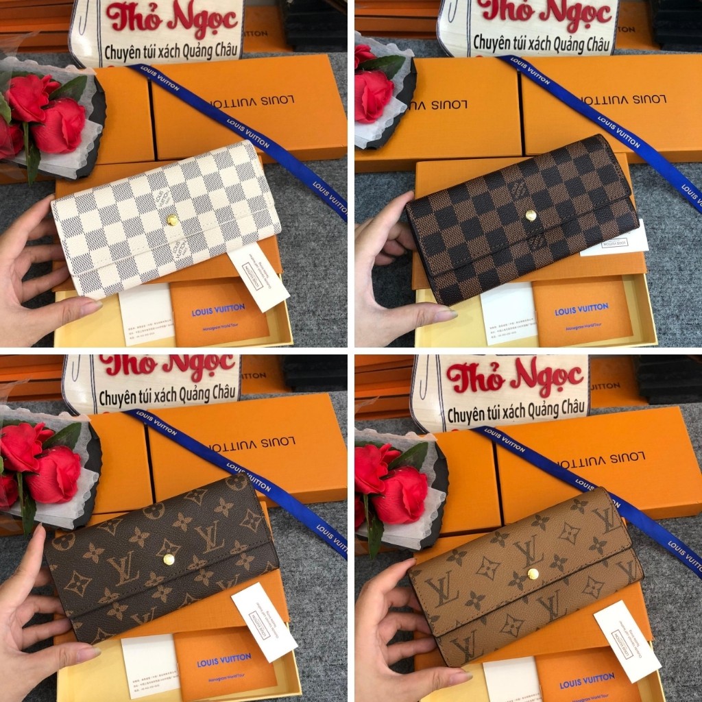 Ví Dài Nữ Cầm Tay Dự Tiệc Sang Trọng Chất Da Đẹp Hàng Full Box SIze 20 - Ví Cầm Tay | BigBuy360 - bigbuy360.vn