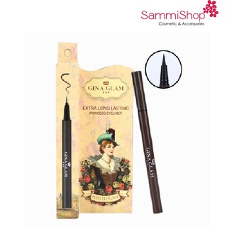Kẻ mắt Gina Glam extra long lasting princess eyeliner - black