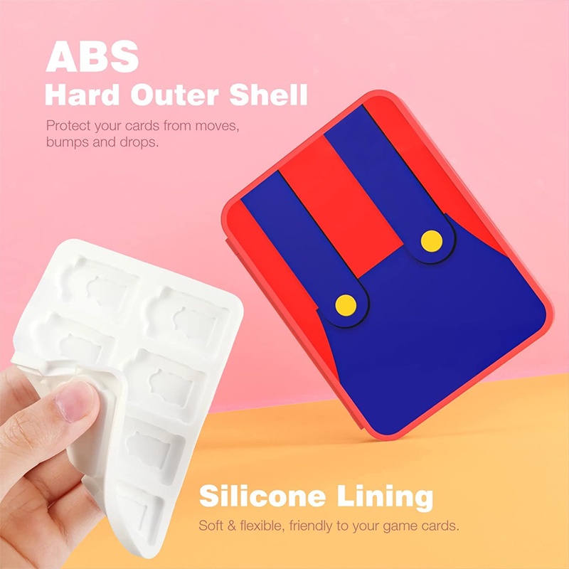 Hộp Đựng Thẻ Nhớ 16 Ngăn Cho Máy Chơi Game Nintendo Switch