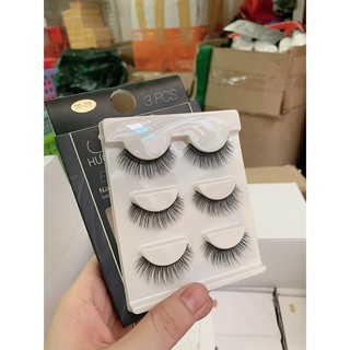 [Hình chụp] một hộp 3 cặp lông mi chồn 3D - KHÔNG LỰA MÃ