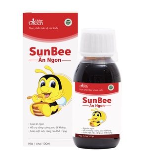 Siro cho bé Siro ăn ngon SunBee 100 ml cho trẻ giúp ăn ngon, tăng đề kháng