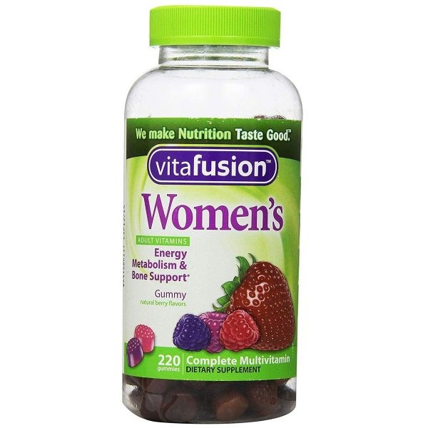 220,260v Kẹo Dẻo bổ sung Vitamin Vitafusion Women's Multivitamin MultiVites