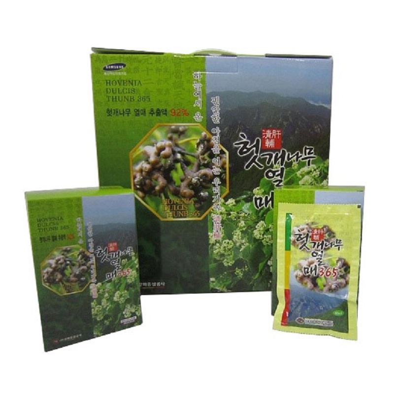 Nước Uống Bổ Mát Gan 365 Hàn Quốc, Hộp 30 Gói * 80ml, Giúp Thải Độc Gan, Tăng Cường Chức Năng Gan