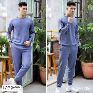 Bộ nỉ nam cổ chui Laroma 1 | Giữ ấm - Khử mùi