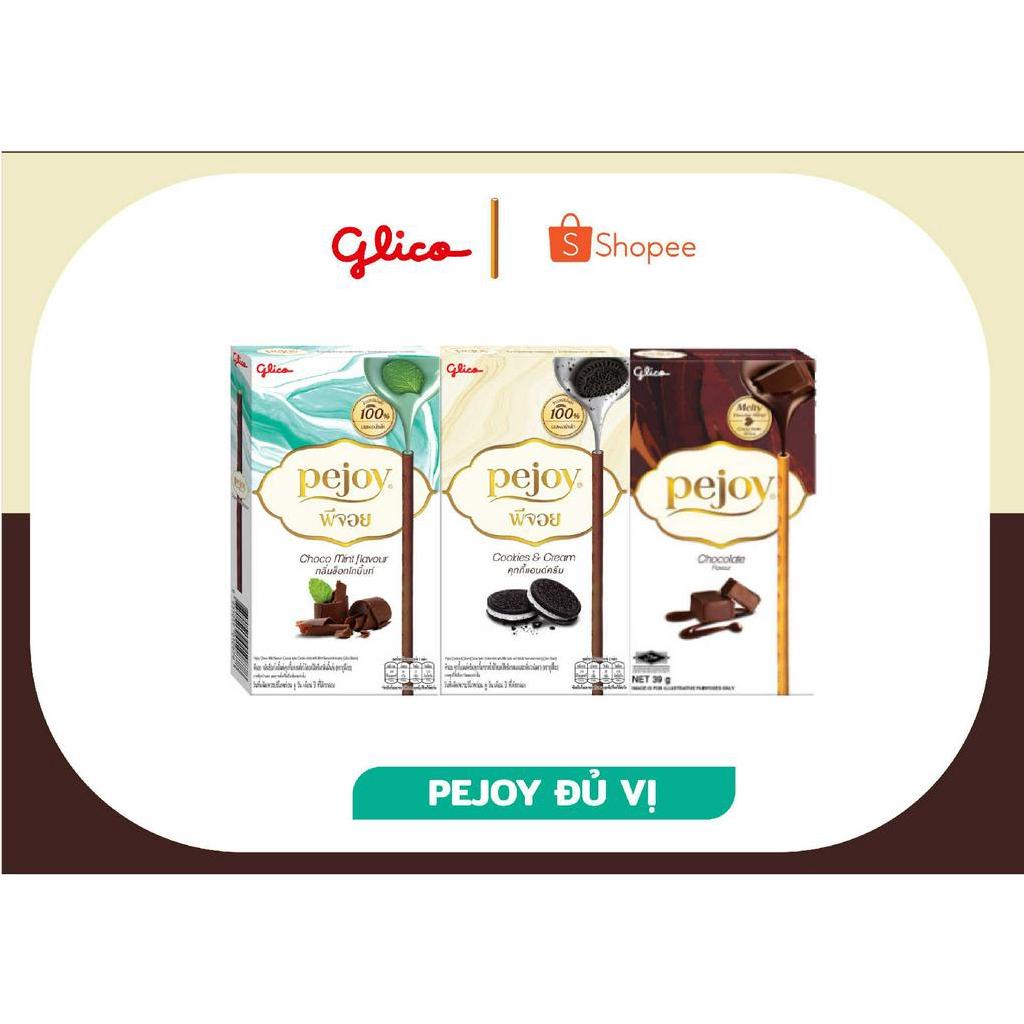 Bánh que nhân kem GLICO Pejoy (39g/ hộp) Nhiều vị