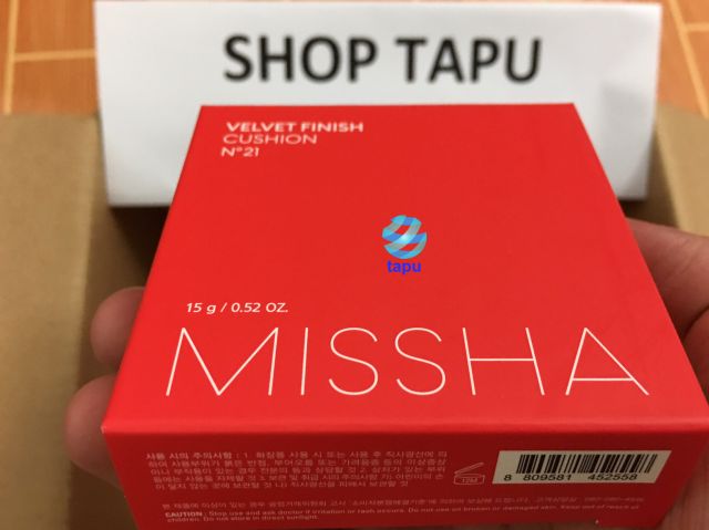[Hình thật - Có video] Phấn nước Missha Velvet Finish Korea 15g | BigBuy360 - bigbuy360.vn