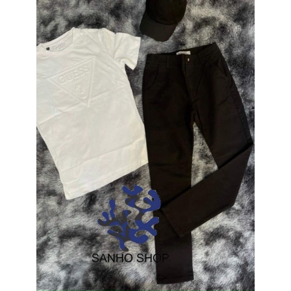 QUẦN GLORIA BLACK TAPERED TROUSERS