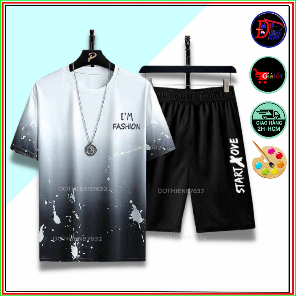 ⭐ VẢI THUN LẠNH ⭐ Set Bộ Bò Sữa From Rộng Unisex - Đồ Mặc Nhà Tay Lỡ, Nam Nữ Đều Mặc Được MẪU MỚI