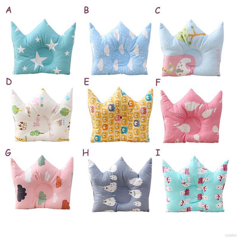 🍭 ruiaike 🍭 Infant Baby Cartoon Pillow Prevent Flat Head Memory Foam Cushion Sleeping Support