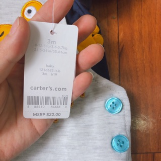  Set yếm áo cua carter cho bé trai