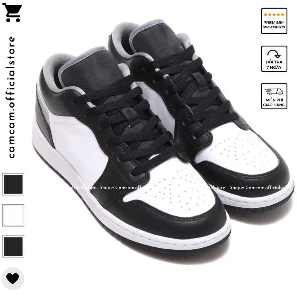 GIÀY THỂ THAO NAM NỮ CỔ THẤP PHỐI MÀU SMOC AND GREY ĐỈNH CAO CAMSTORE GIÀY