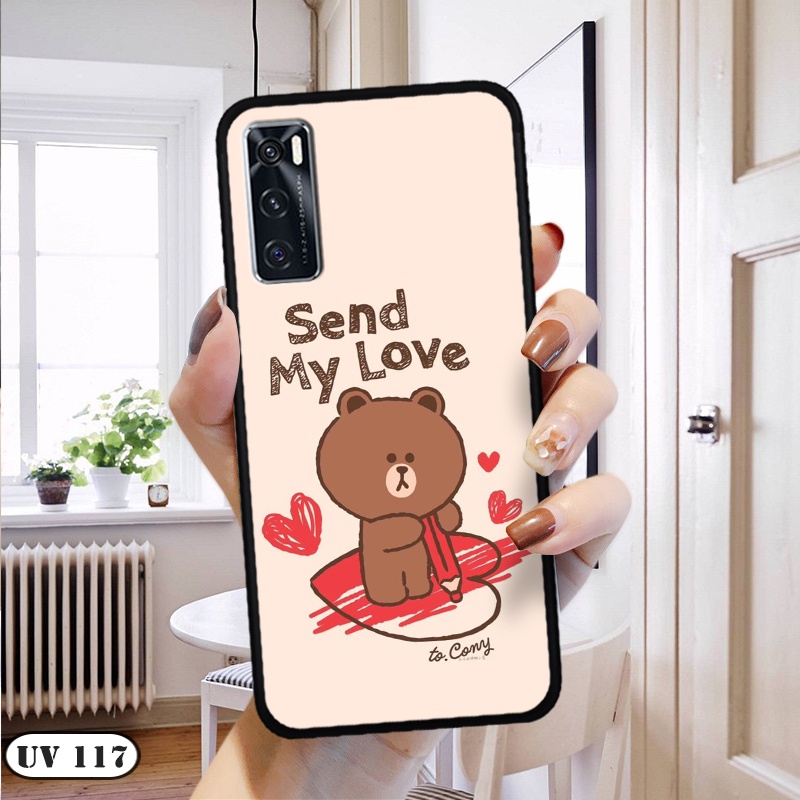 Ốp lưng điện thoại Vivo V20 SE  - lưng nhám viền dẻo