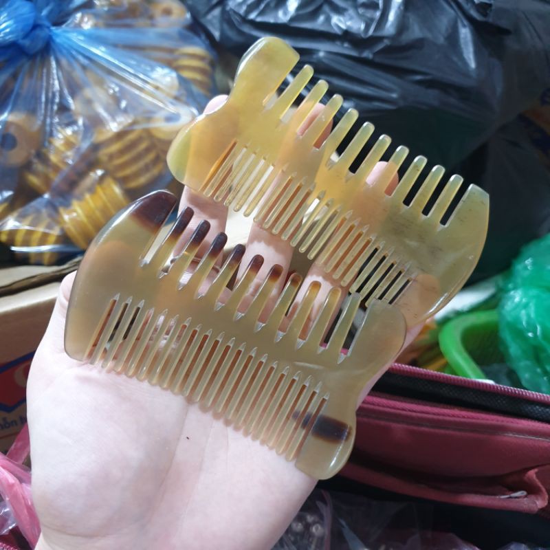 lược sừng 2 mặt